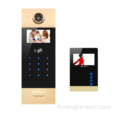 IP Vidéo Téléphone Doorbell WiFi Screen Video Door